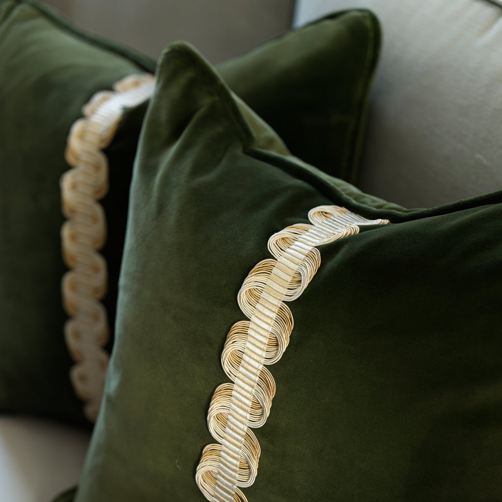 Malachite Cushion