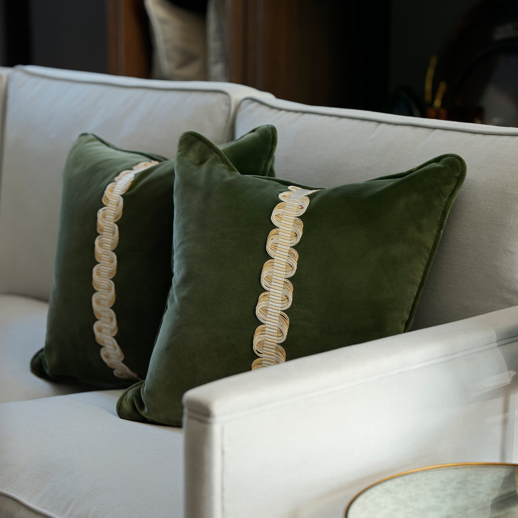 Malachite Cushion
