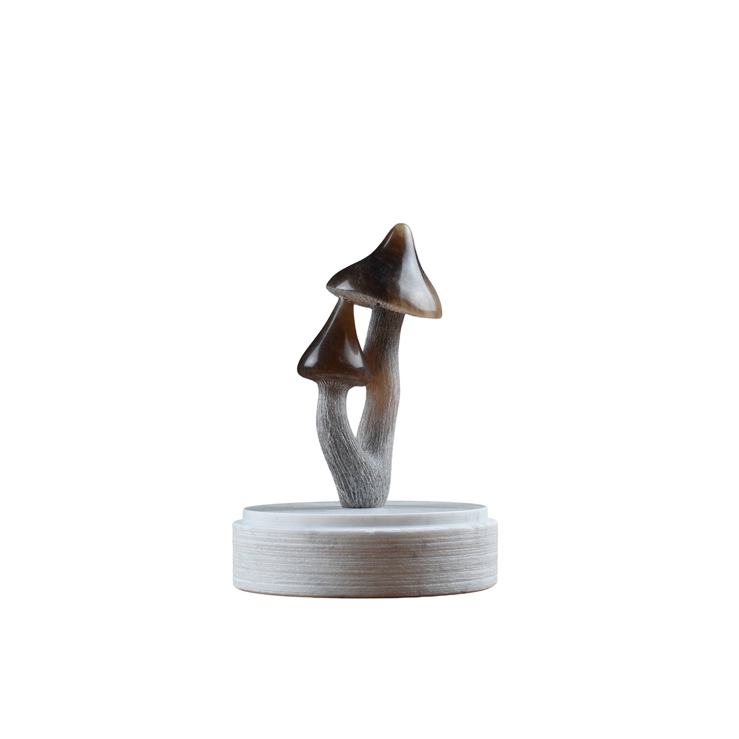 Carved Marble Mushrooms in Dome