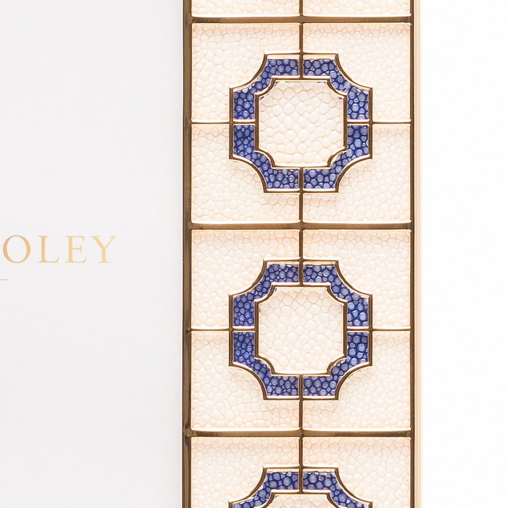 Octagon Shagreen Photo Frame