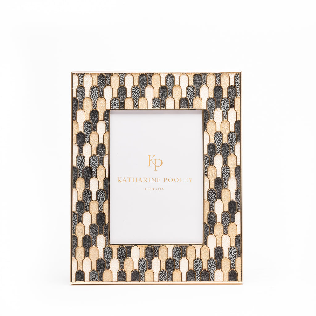 Scallop Multi Shagreen Photo Frame