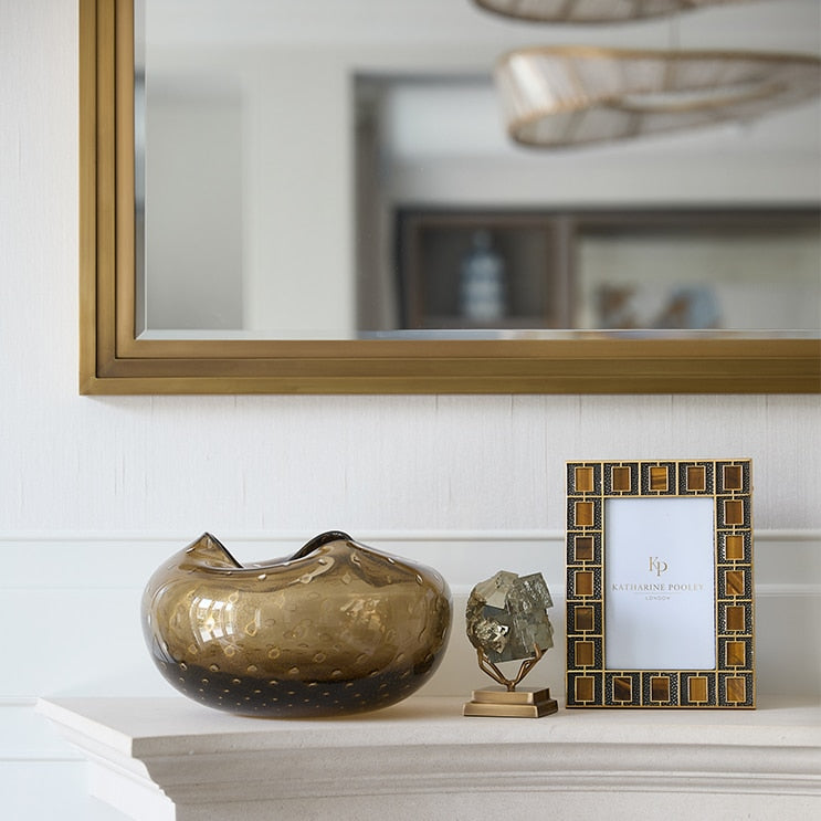 Molton Fume Glass Bowl