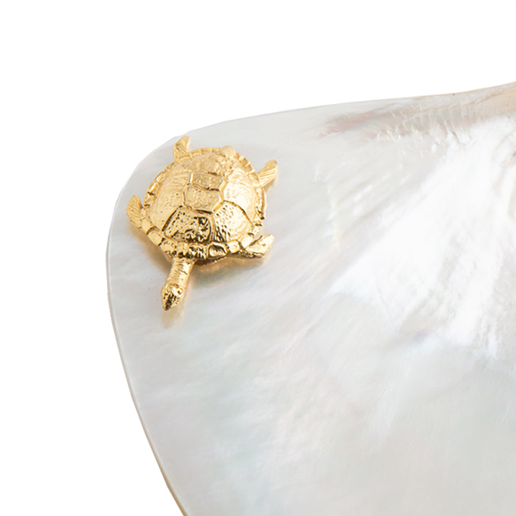 Turtle Mother Of Pearl Plate
