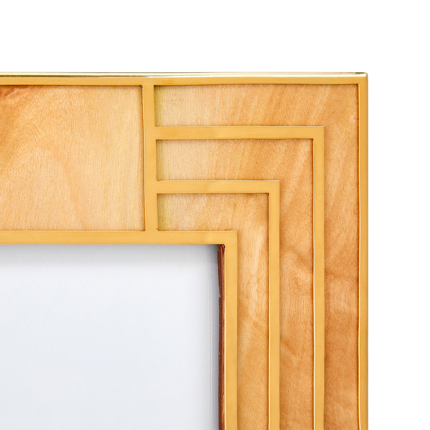 Deco Walnut Burl Photo Frame