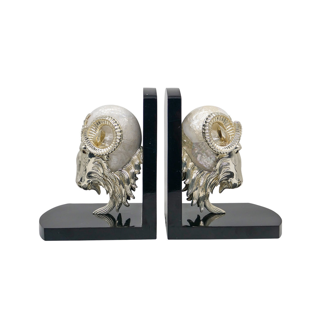 Ram's Head Bookend
