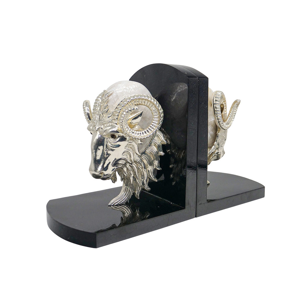 Ram's Head Bookend